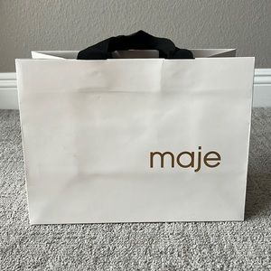 MAJE paper bag